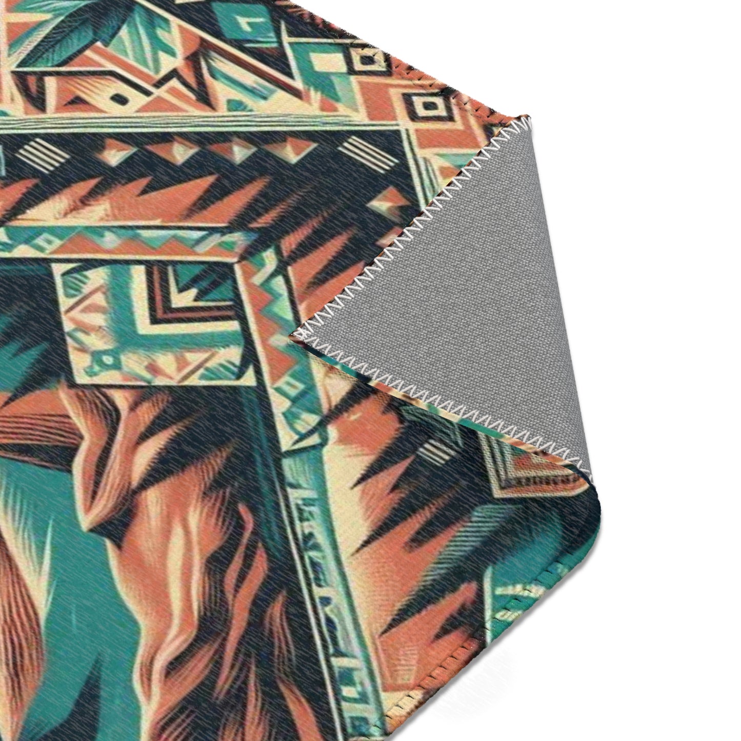 Area Rugs , native print