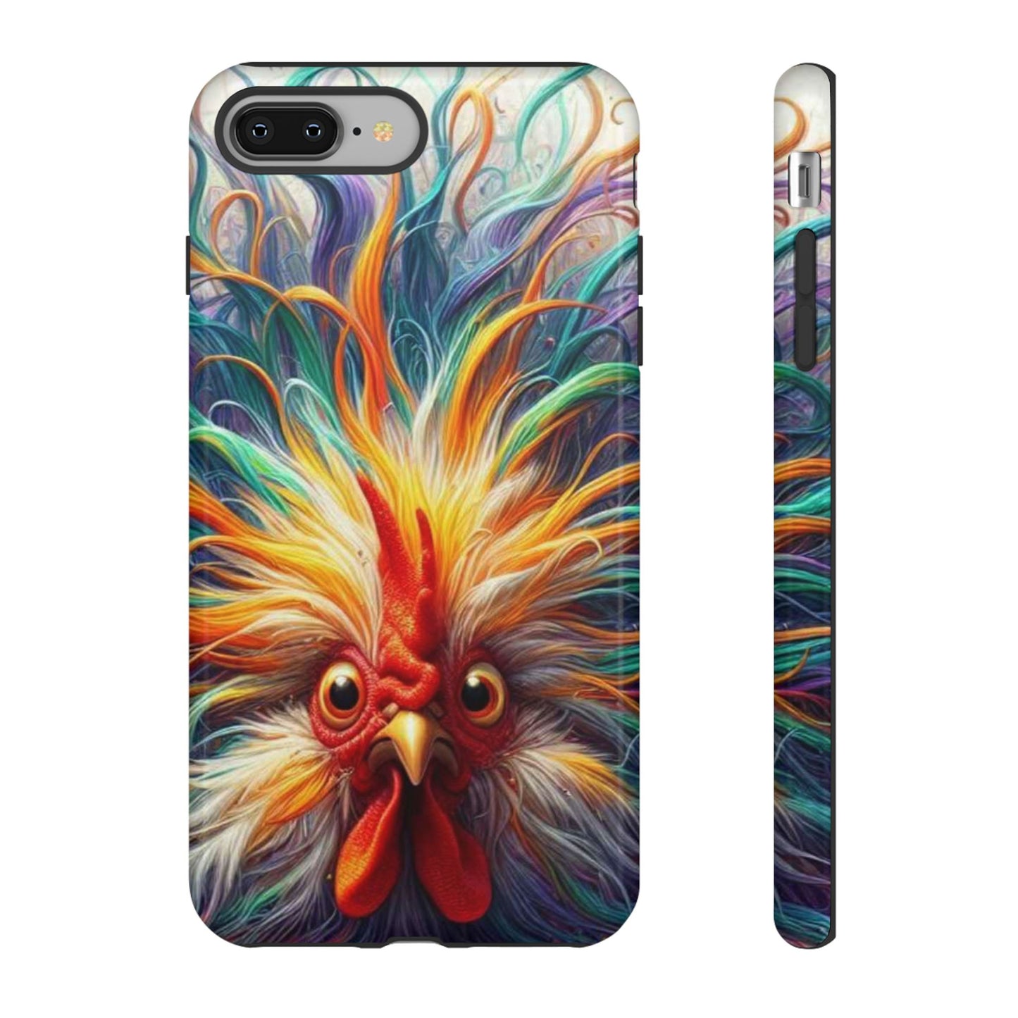 Phone Case - Frazzled Feather Friend Tough Case