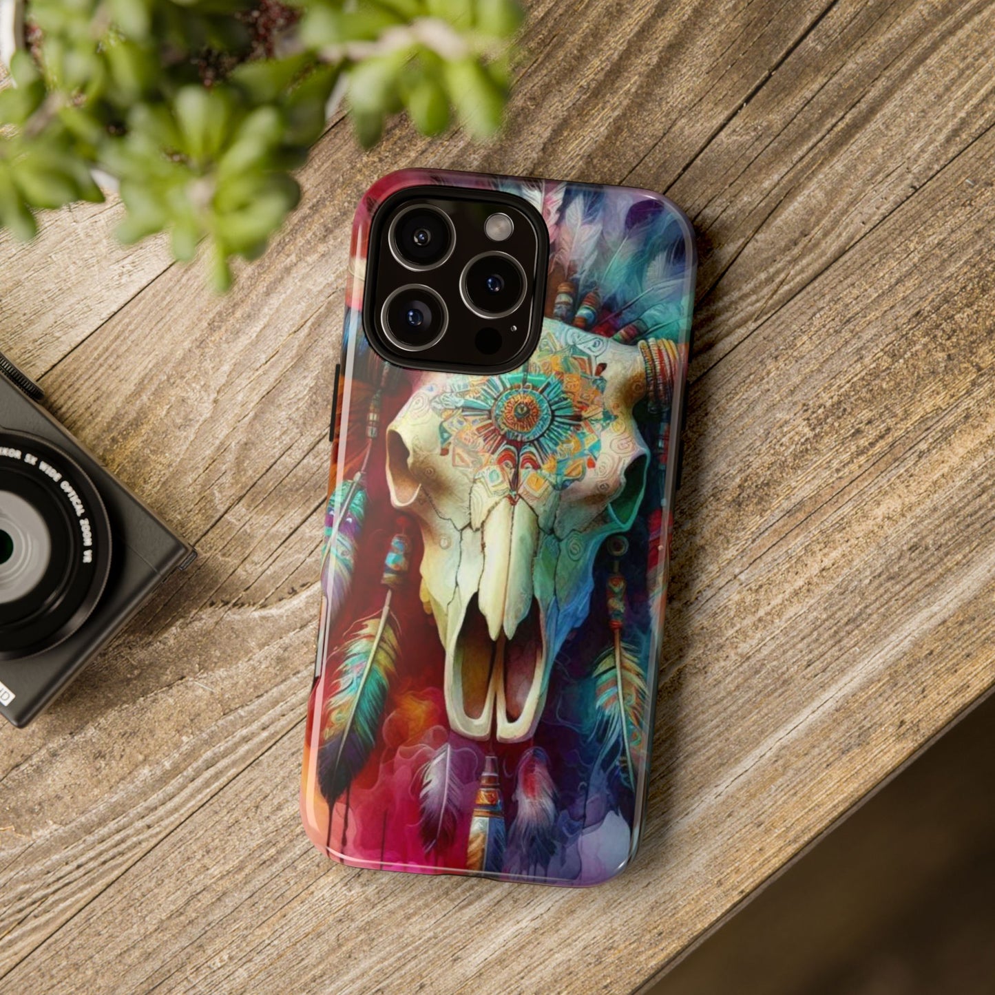 Tough Cases bull skull
