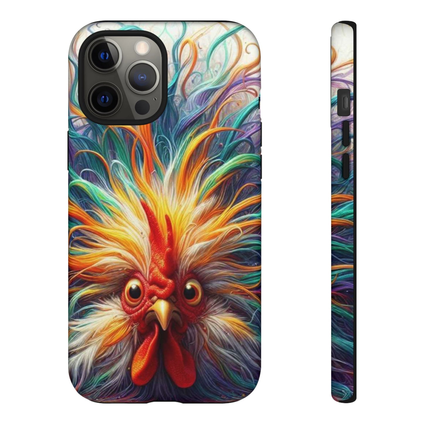 Phone Case - Frazzled Feather Friend Tough Case