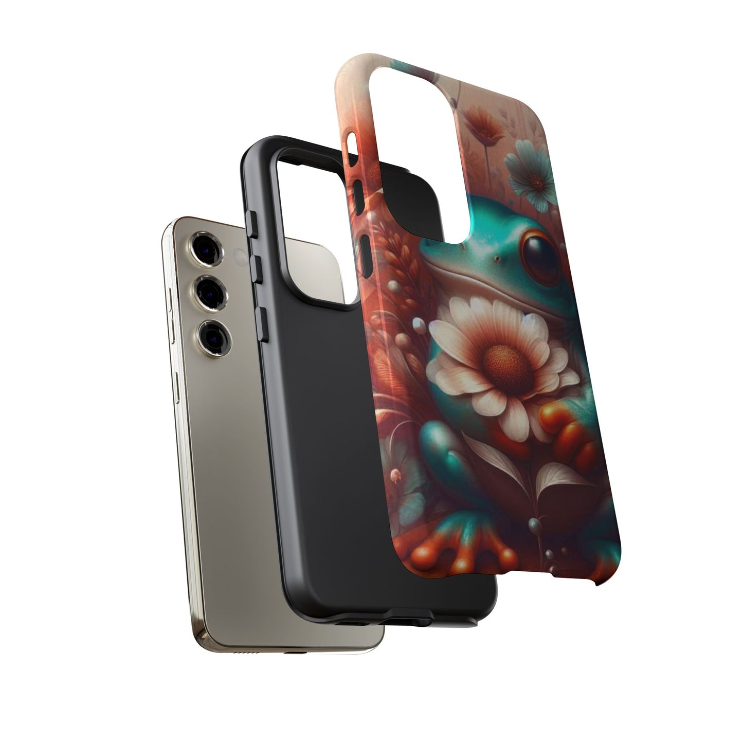 Phone Case Froggy Flower Days Tough Cases