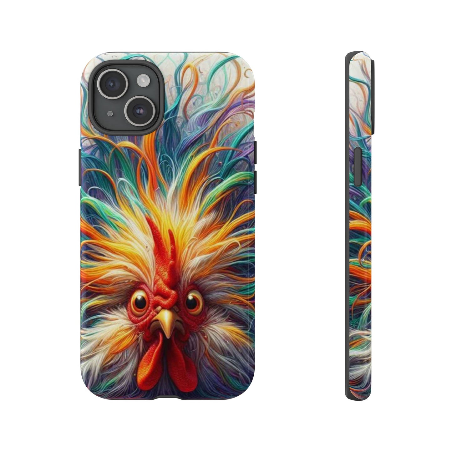 Phone Case - Frazzled Feather Friend Tough Case