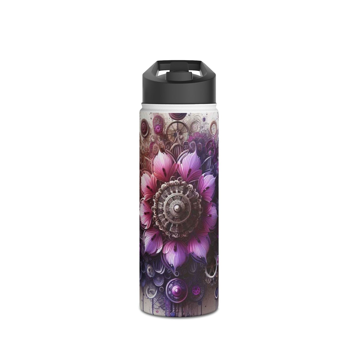 Stainless Steel Water Bottle, Standard Lid