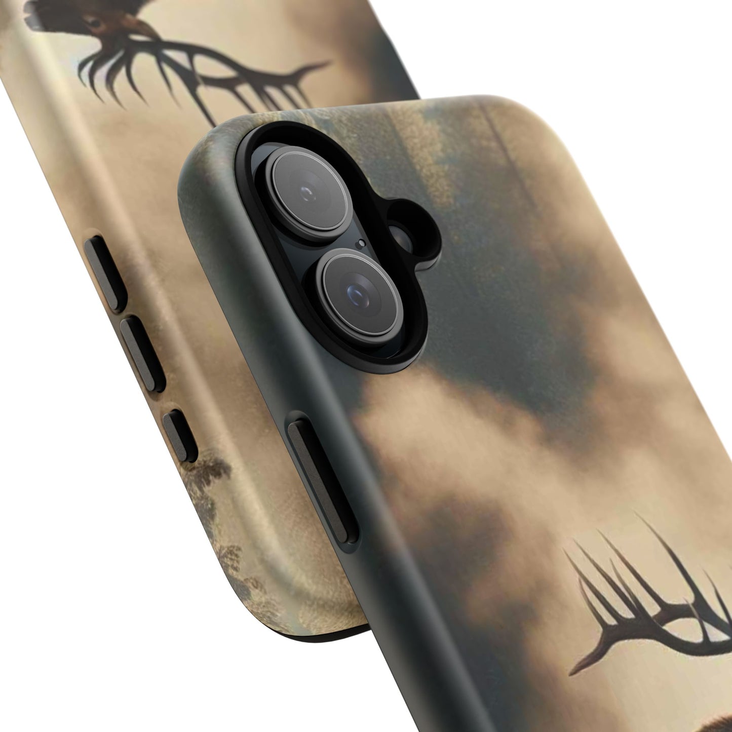 Phone Case - Elk on a Frosty Morning Design