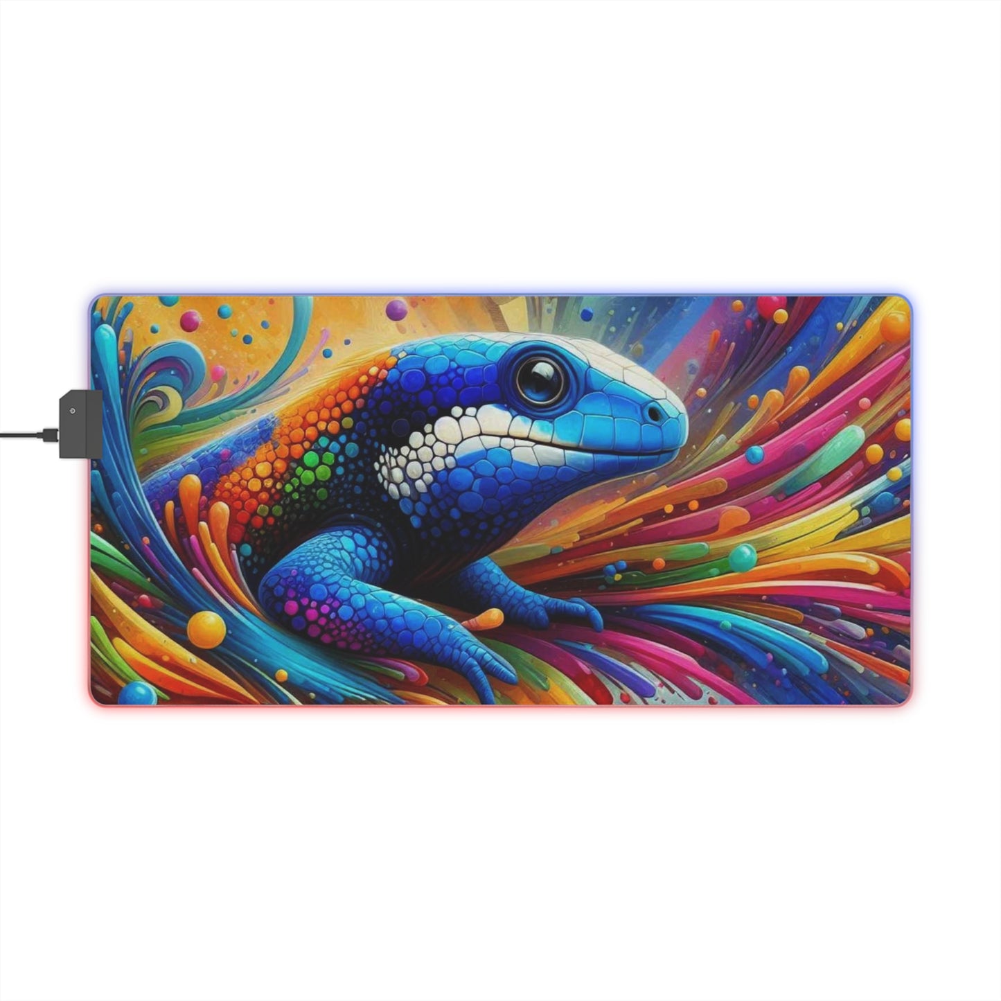LED Gaming Mouse Pad - Lizard