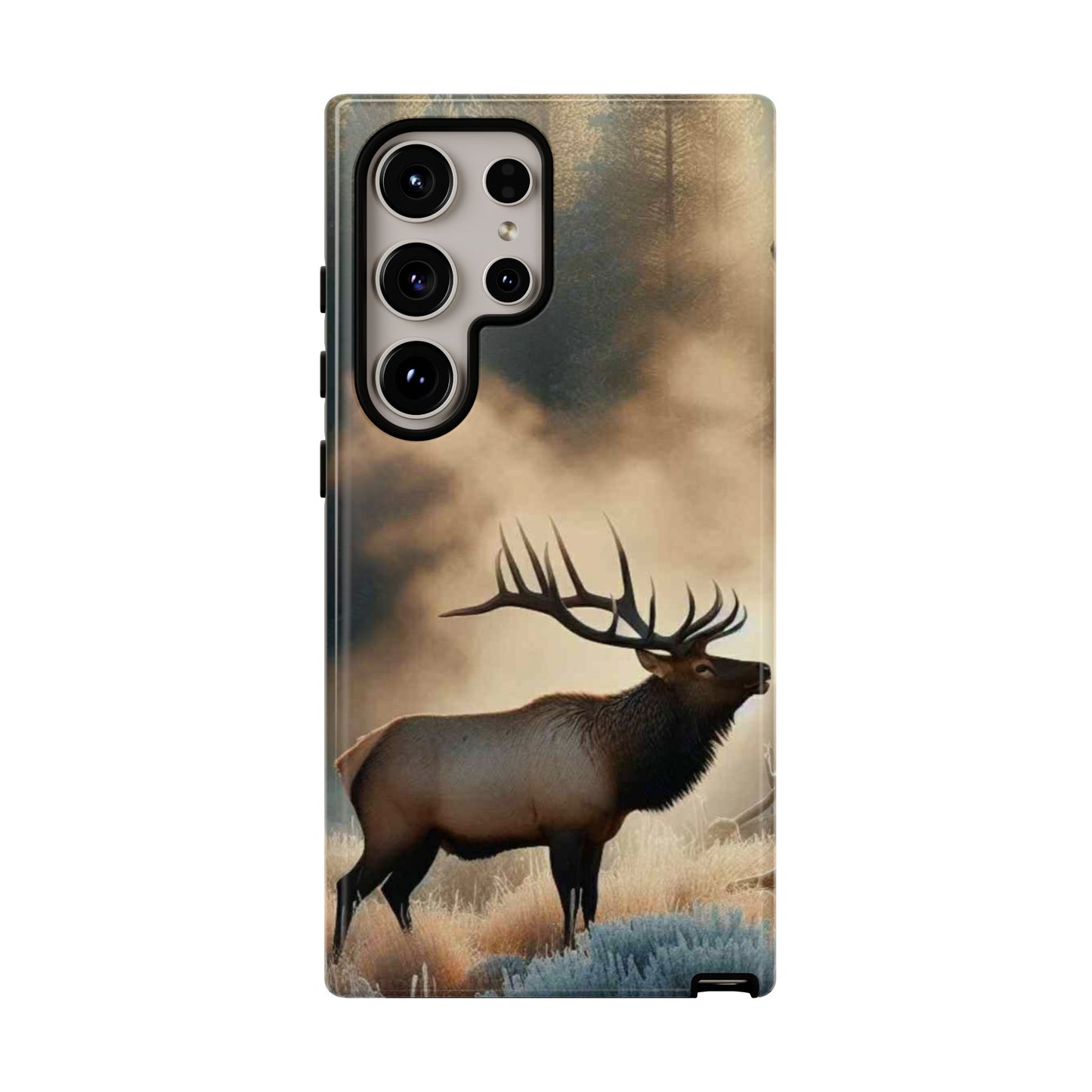 Phone Case - Elk on a Frosty Morning Design