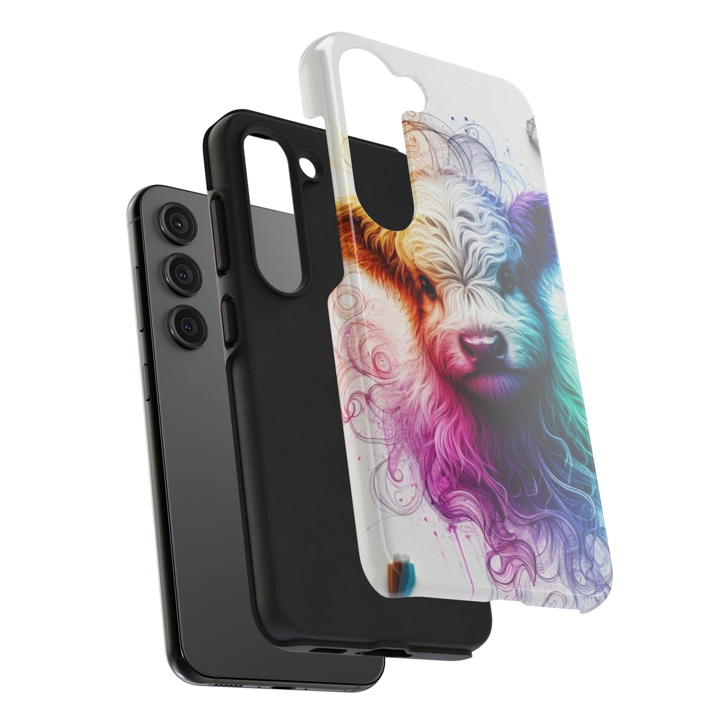 Tough Phone Cases - Cute Cow