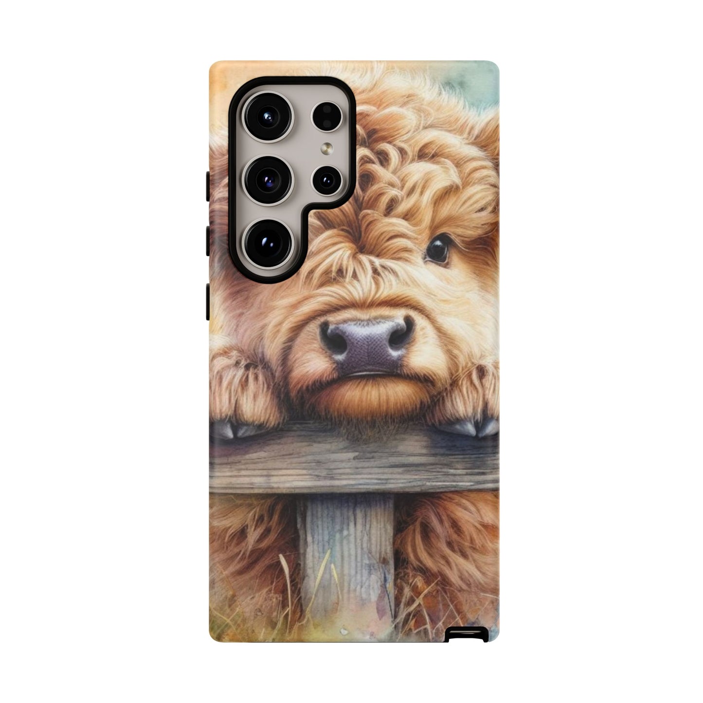 Tough Cases - Cute Highland Cow iPhone Case