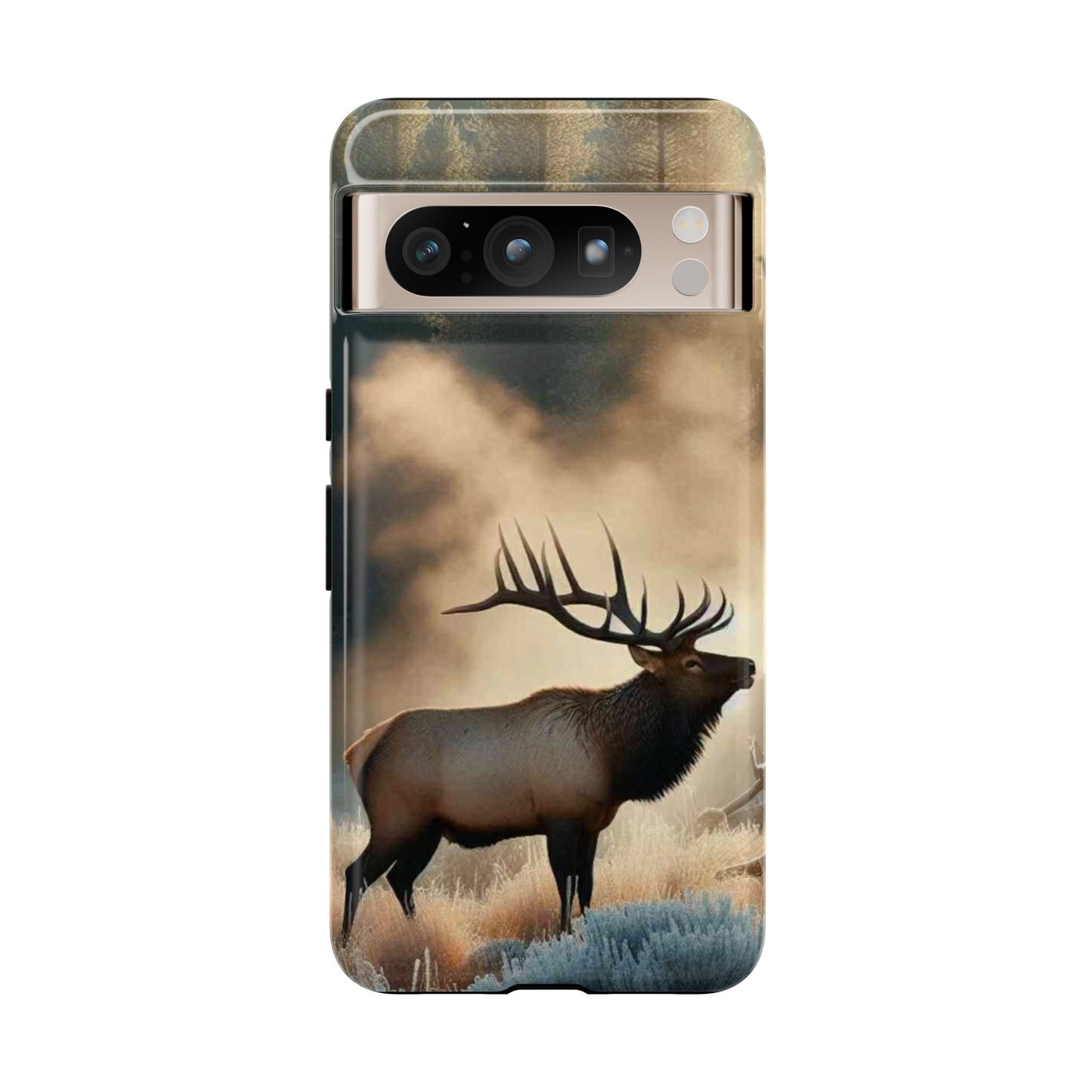 Phone Case - Elk on a Frosty Morning Design