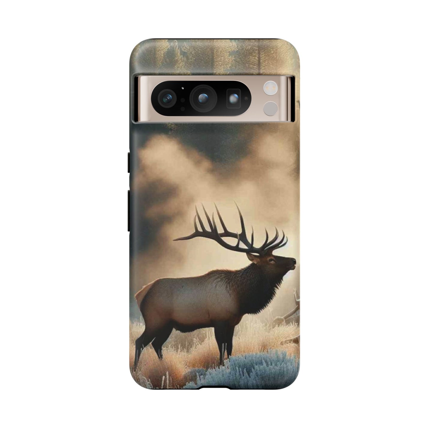 Phone Case - Elk on a Frosty Morning Design
