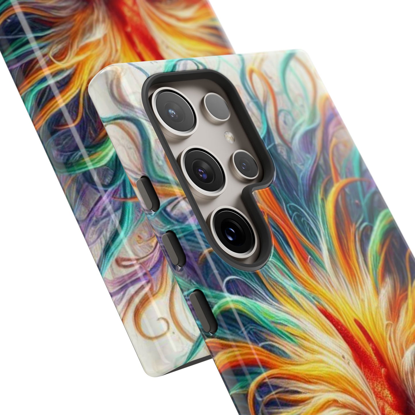 Phone Case - Frazzled Feather Friend Tough Case