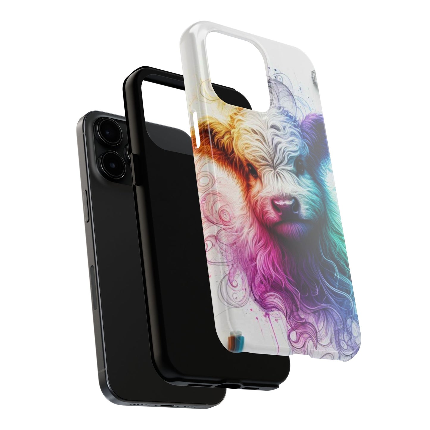 Tough Phone Cases - Cute Cow