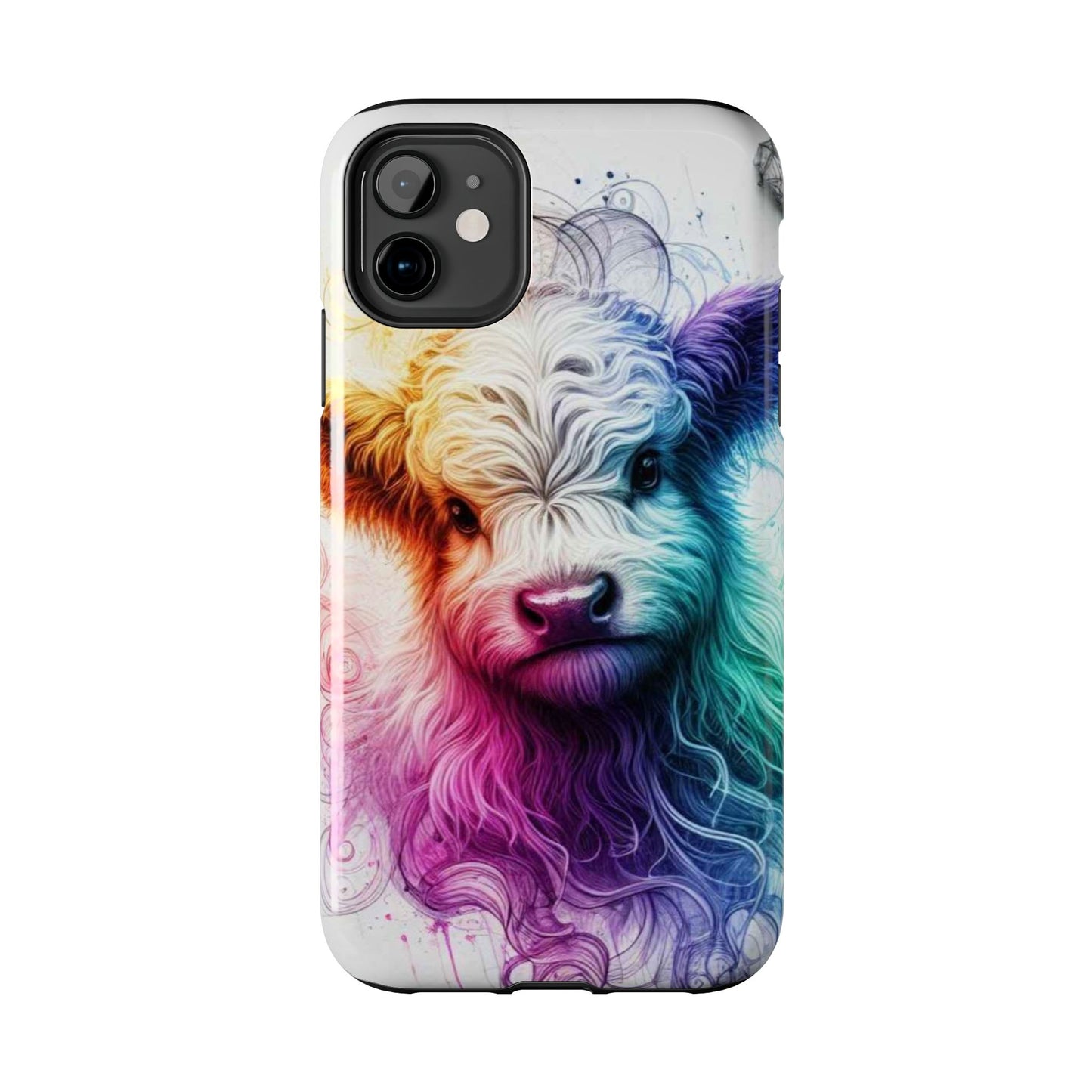 Tough Phone Cases - Cute Cow