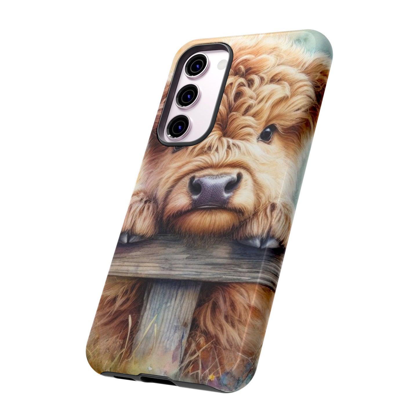 Tough Cases - Cute Highland Cow iPhone Case