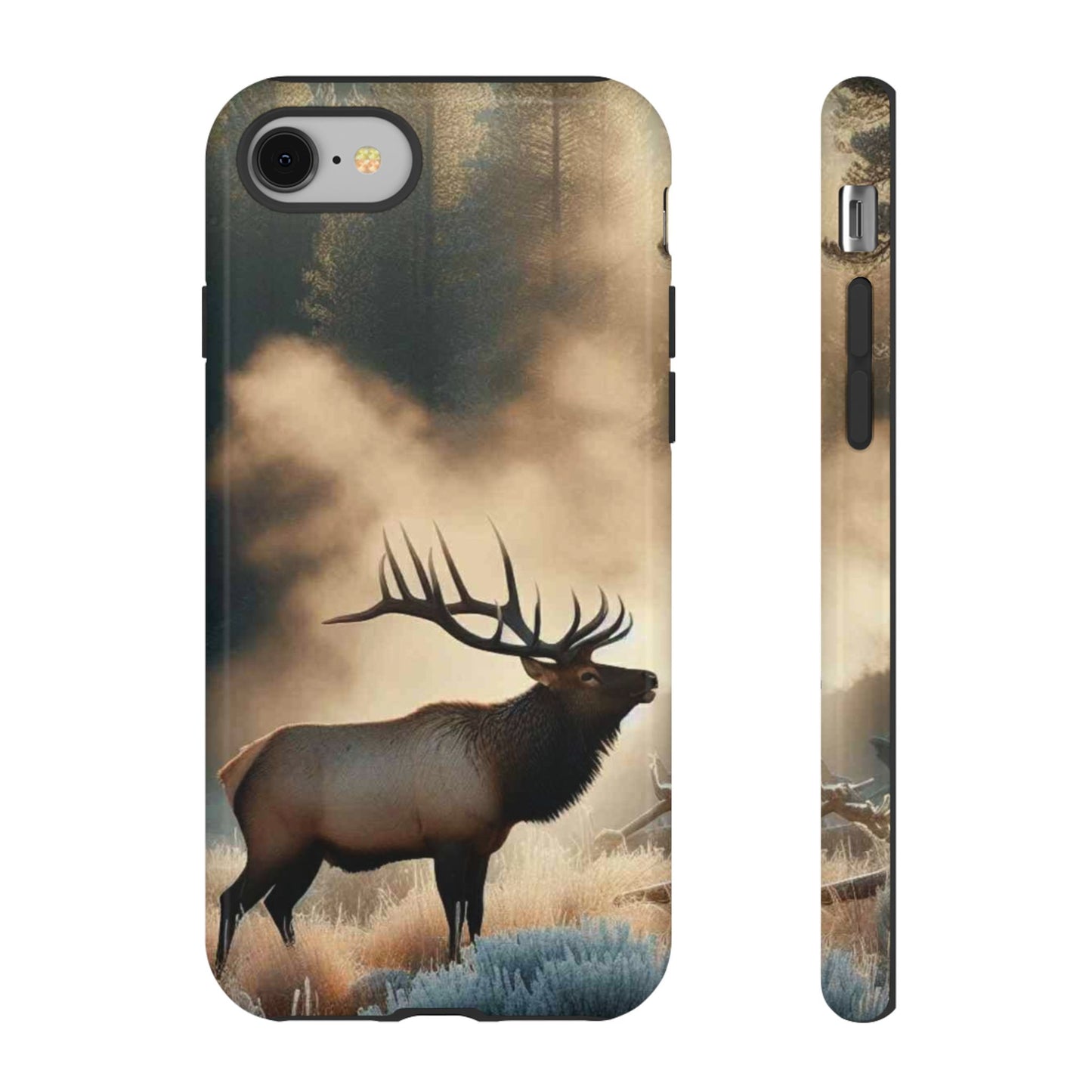 Phone Case - Elk on a Frosty Morning Design