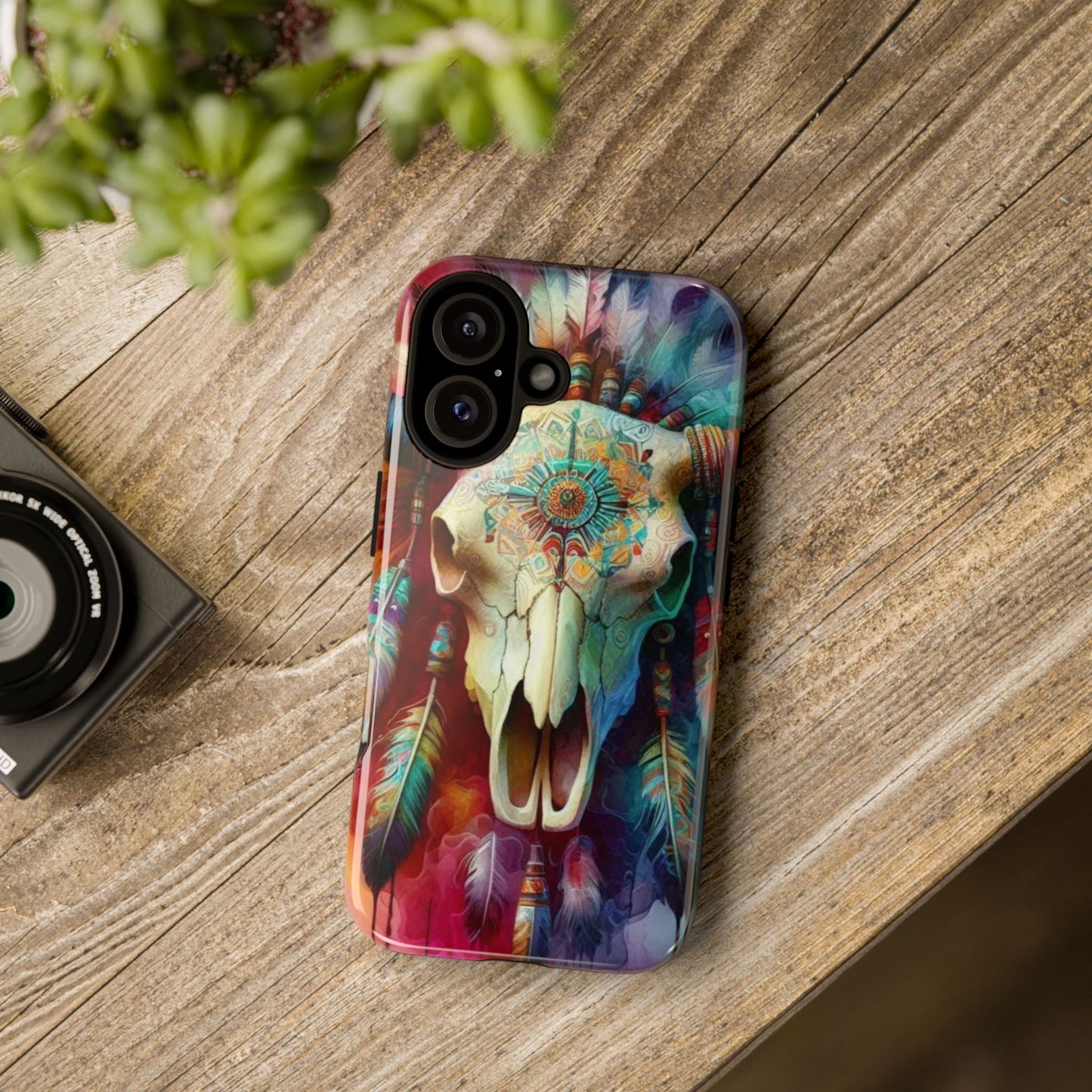 Tough Cases bull skull