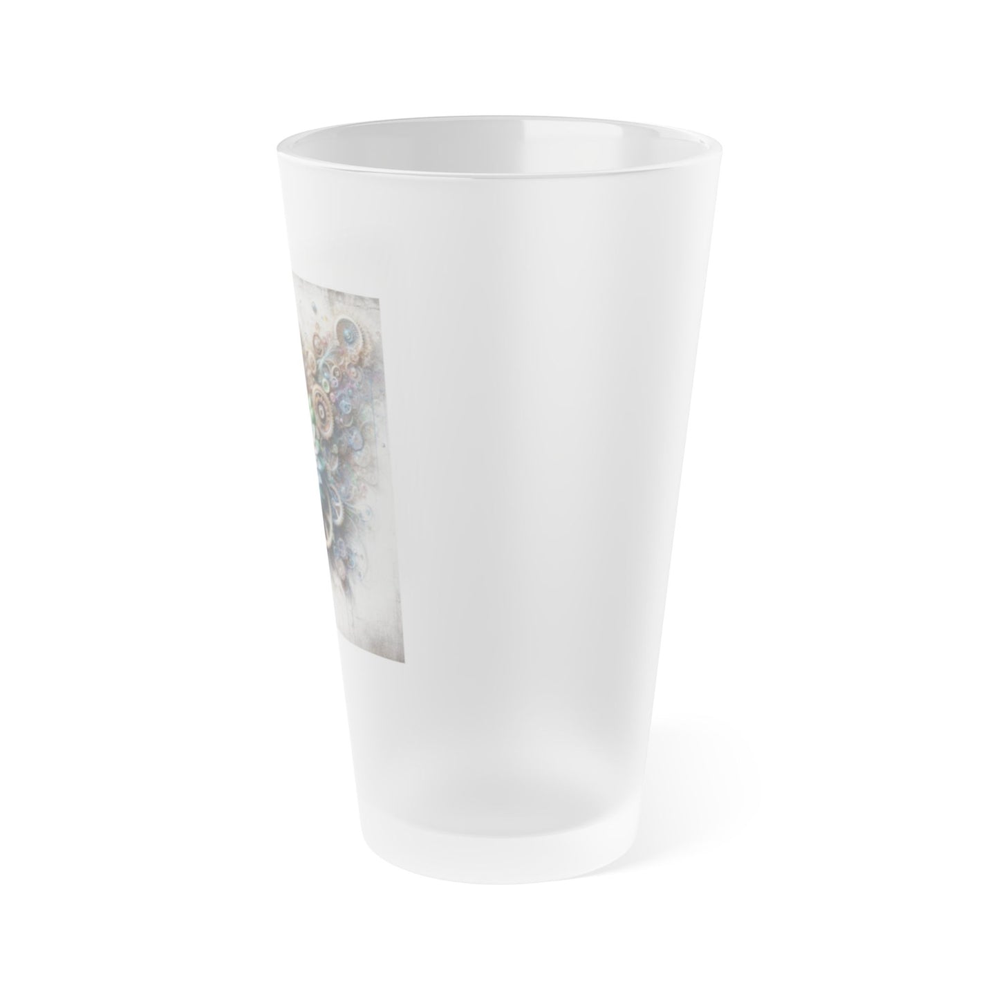Frosted Pint Glass, 16oz