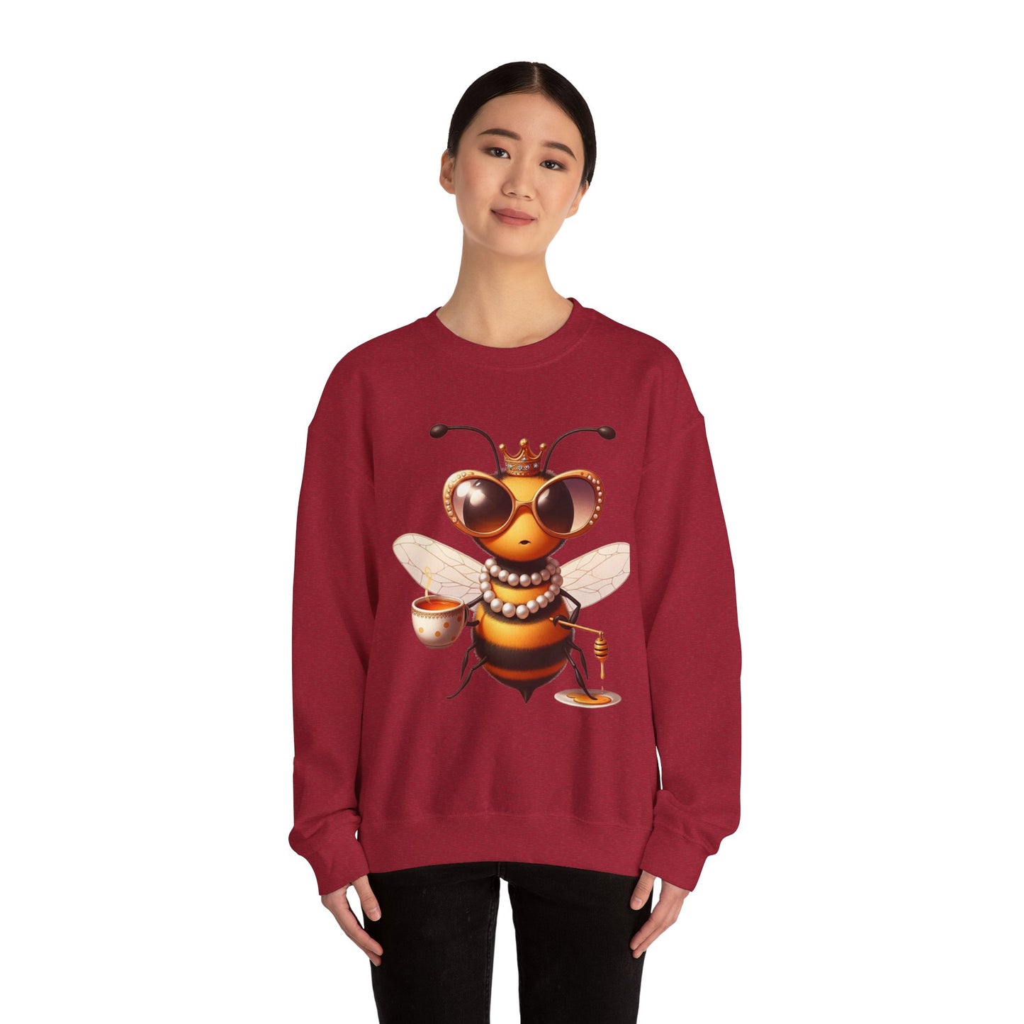 Unisex Heavy Blend™ Crewneck Sweatshirt bougie bee