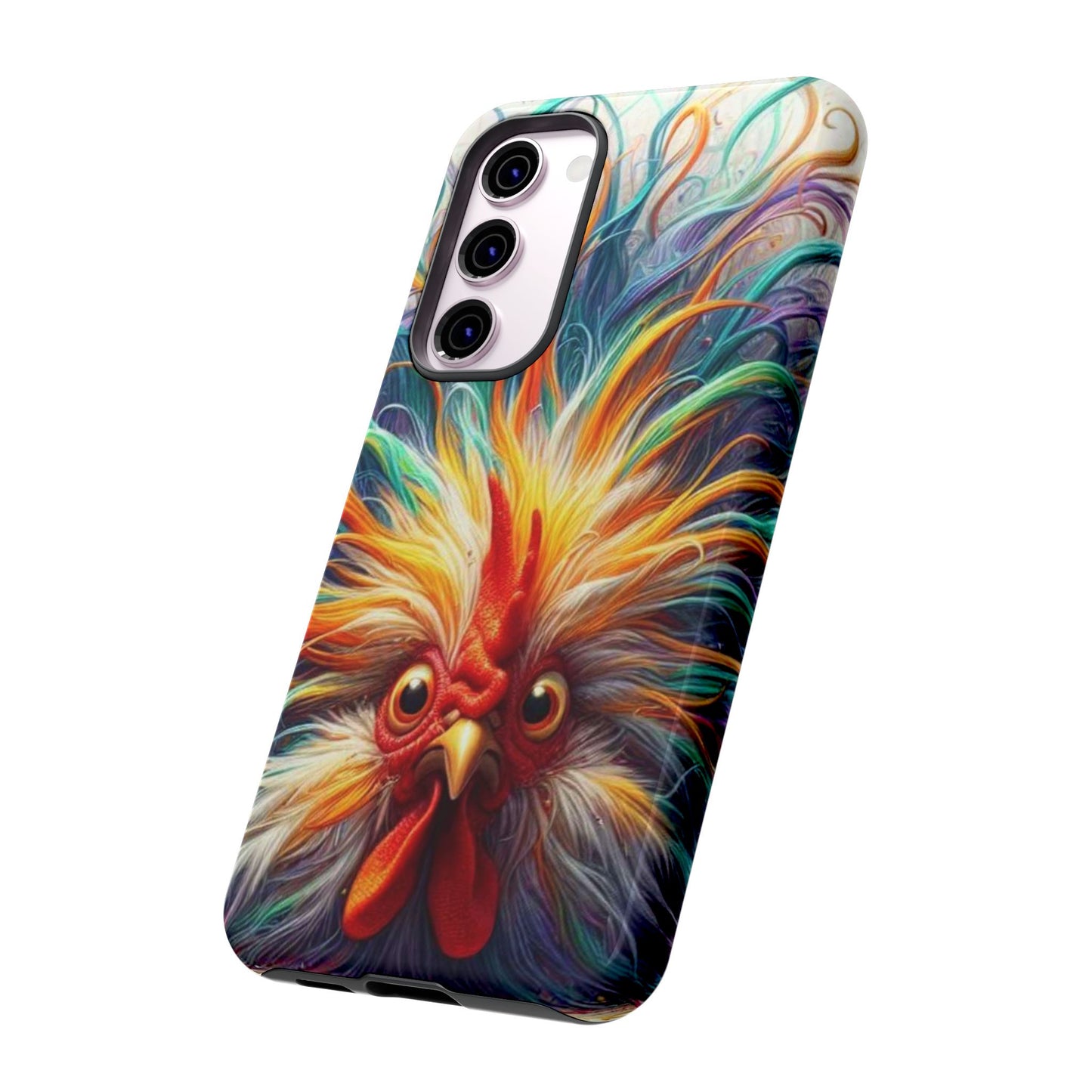 Phone Case - Frazzled Feather Friend Tough Case