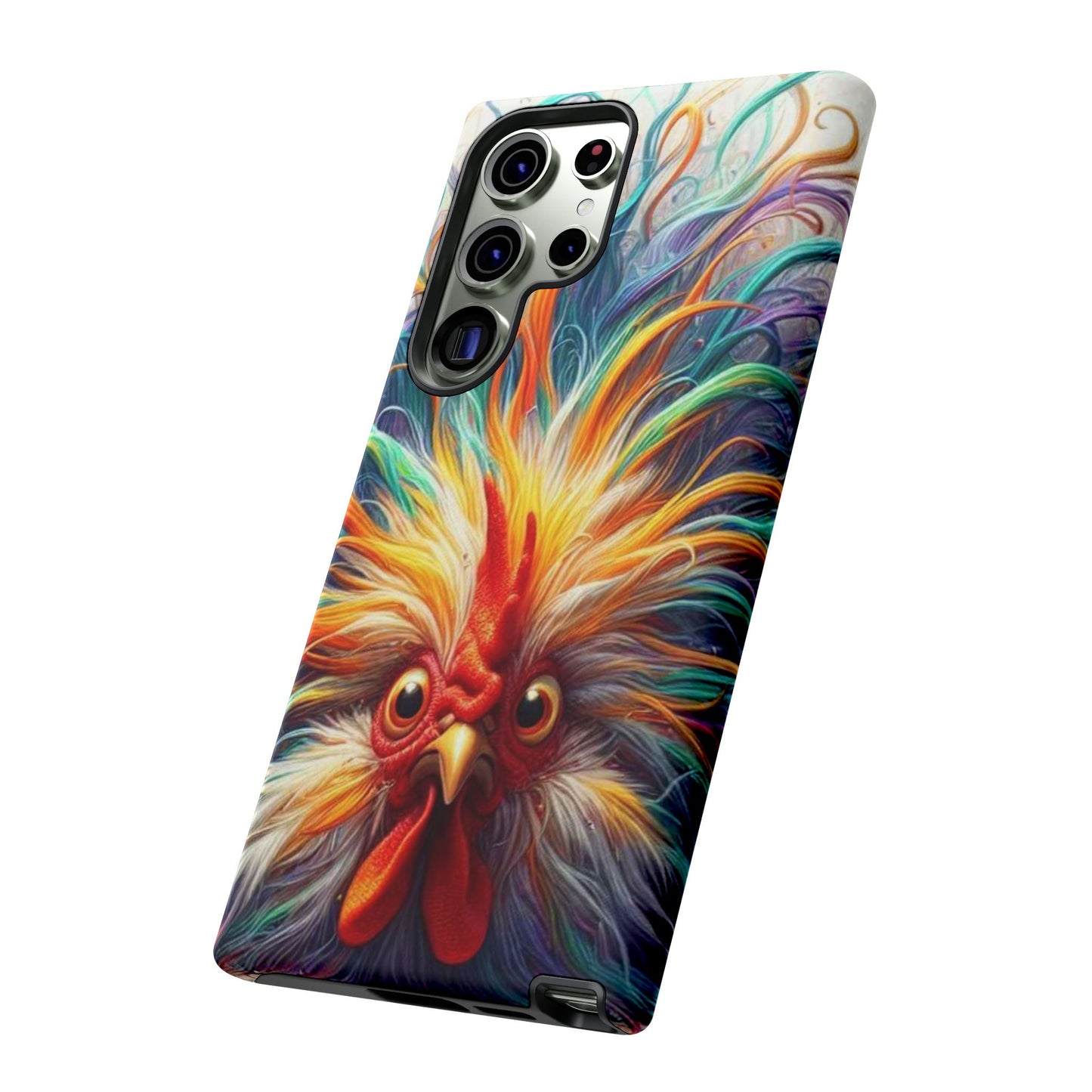 Phone Case - Frazzled Feather Friend Tough Case