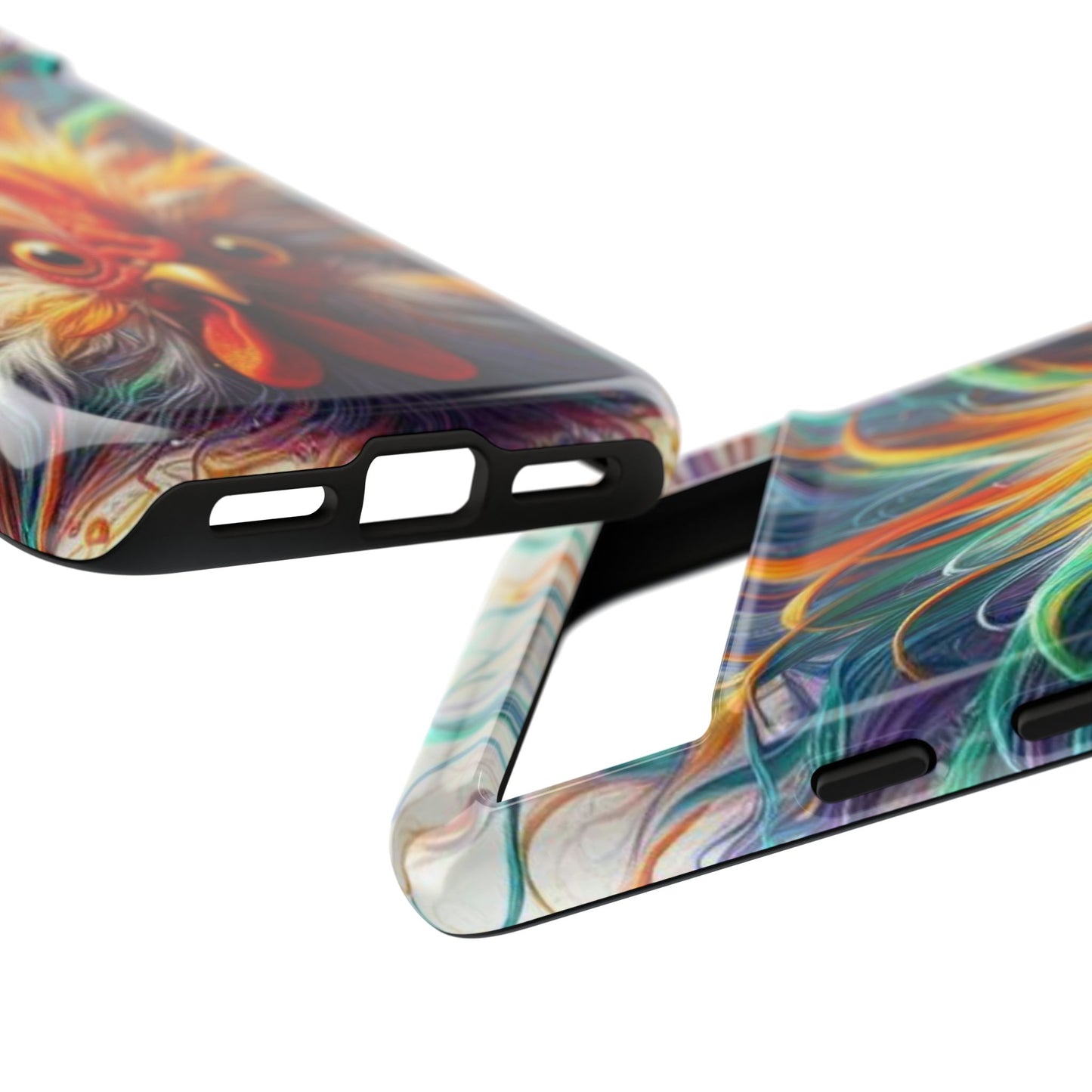 Phone Case - Frazzled Feather Friend Tough Case