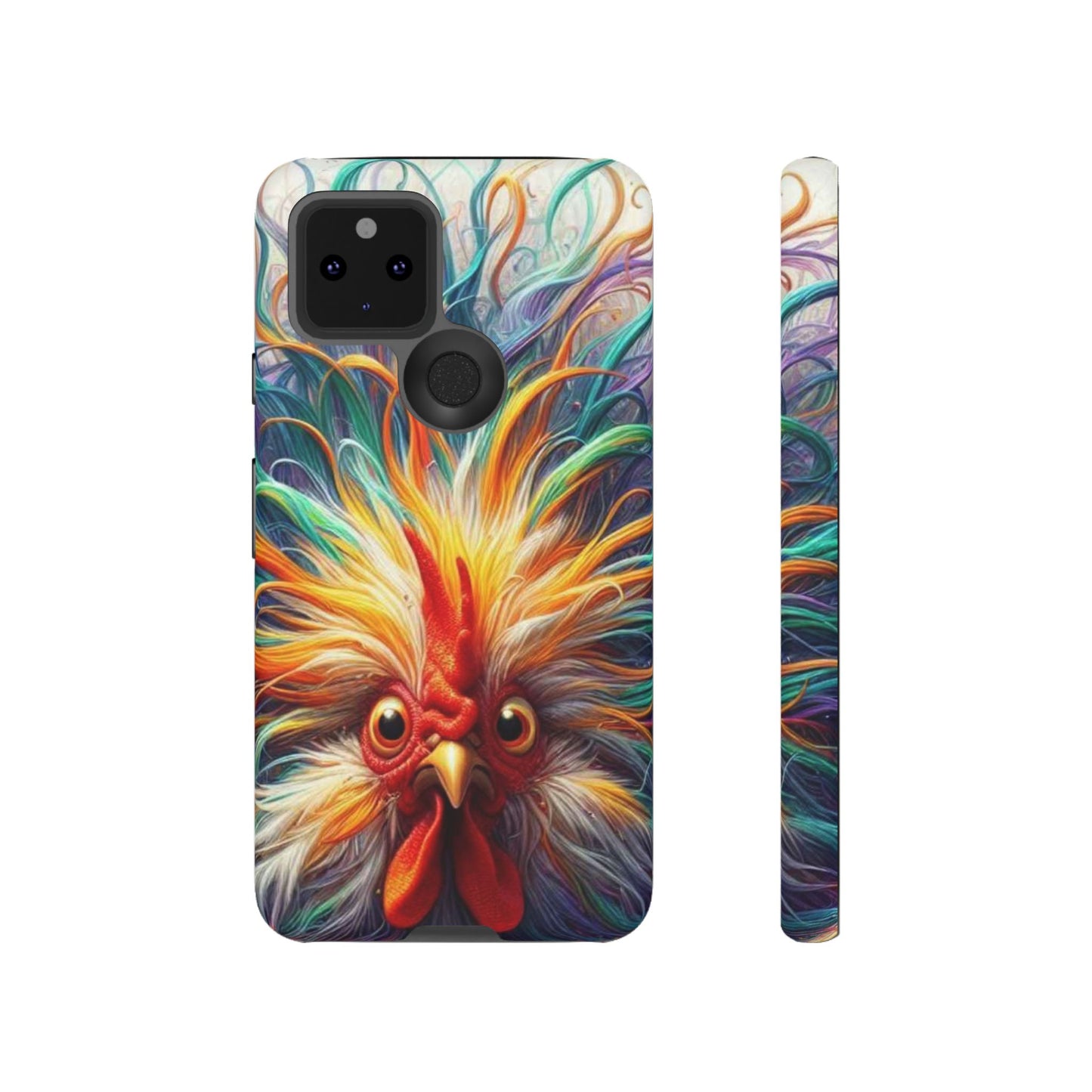 Phone Case - Frazzled Feather Friend Tough Case