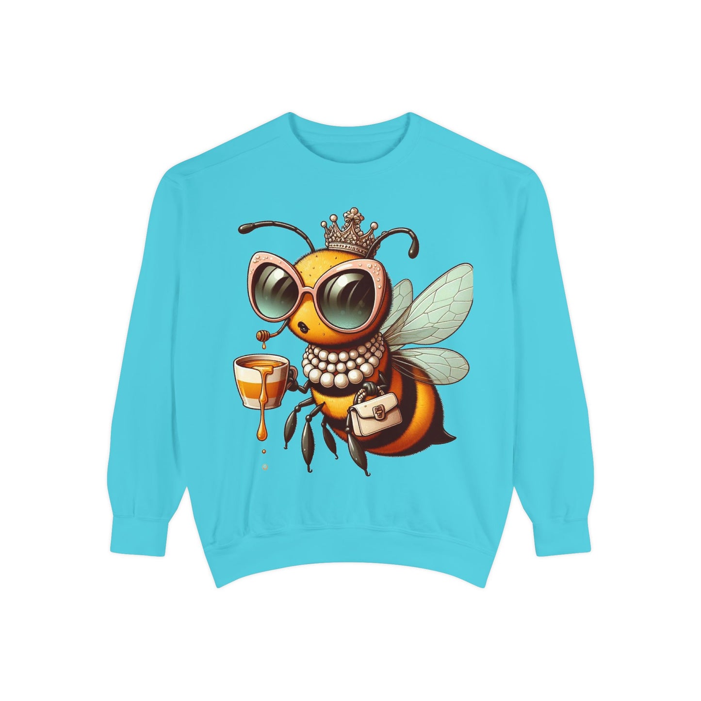 Unisex Garment-Dyed Sweatshirt bougie bee