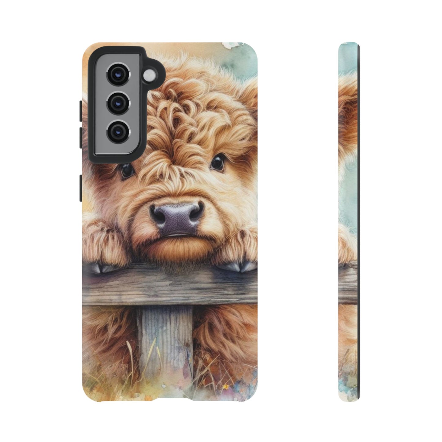 Tough Cases - Cute Highland Cow iPhone Case
