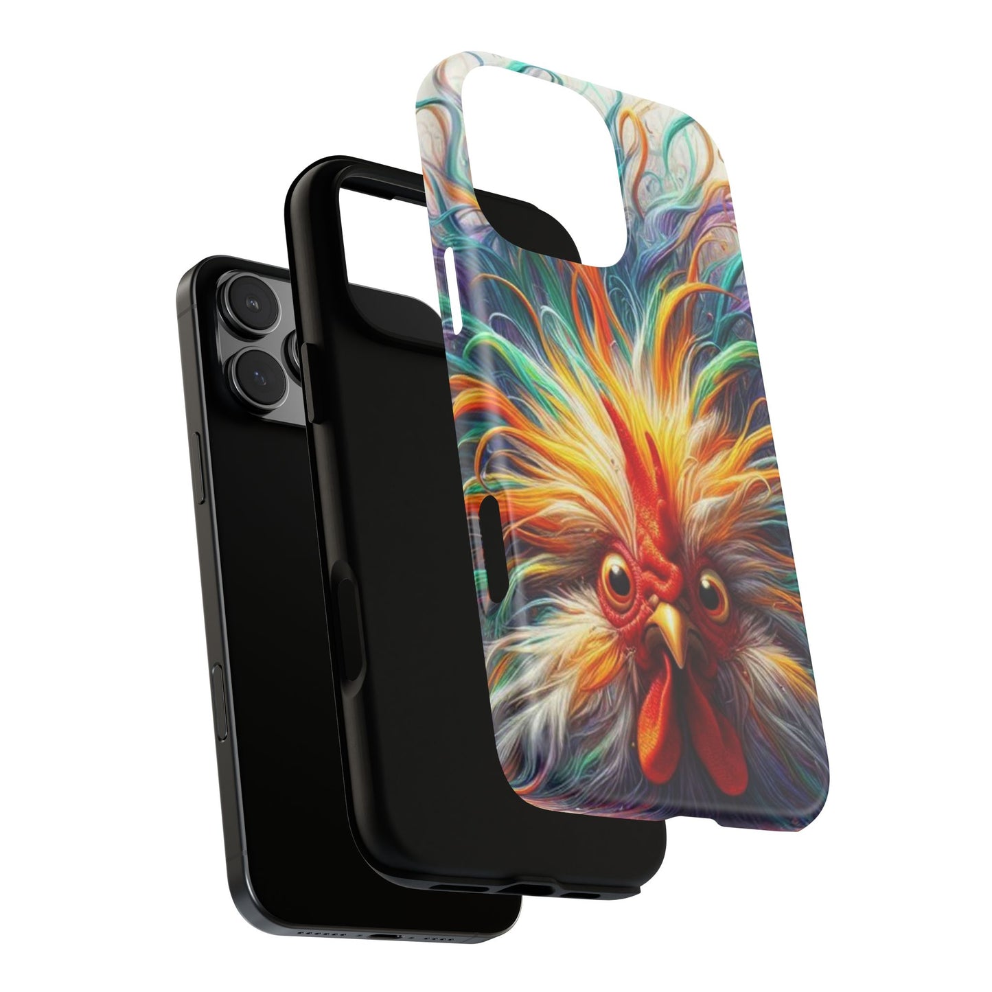 Phone Case - Frazzled Feather Friend Tough Case