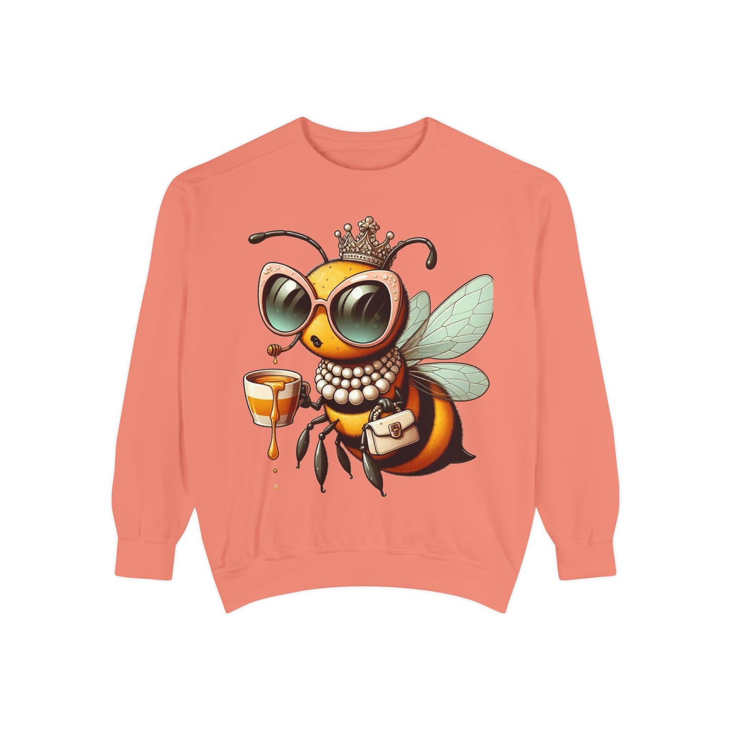 Unisex Garment-Dyed Sweatshirt bougie bee