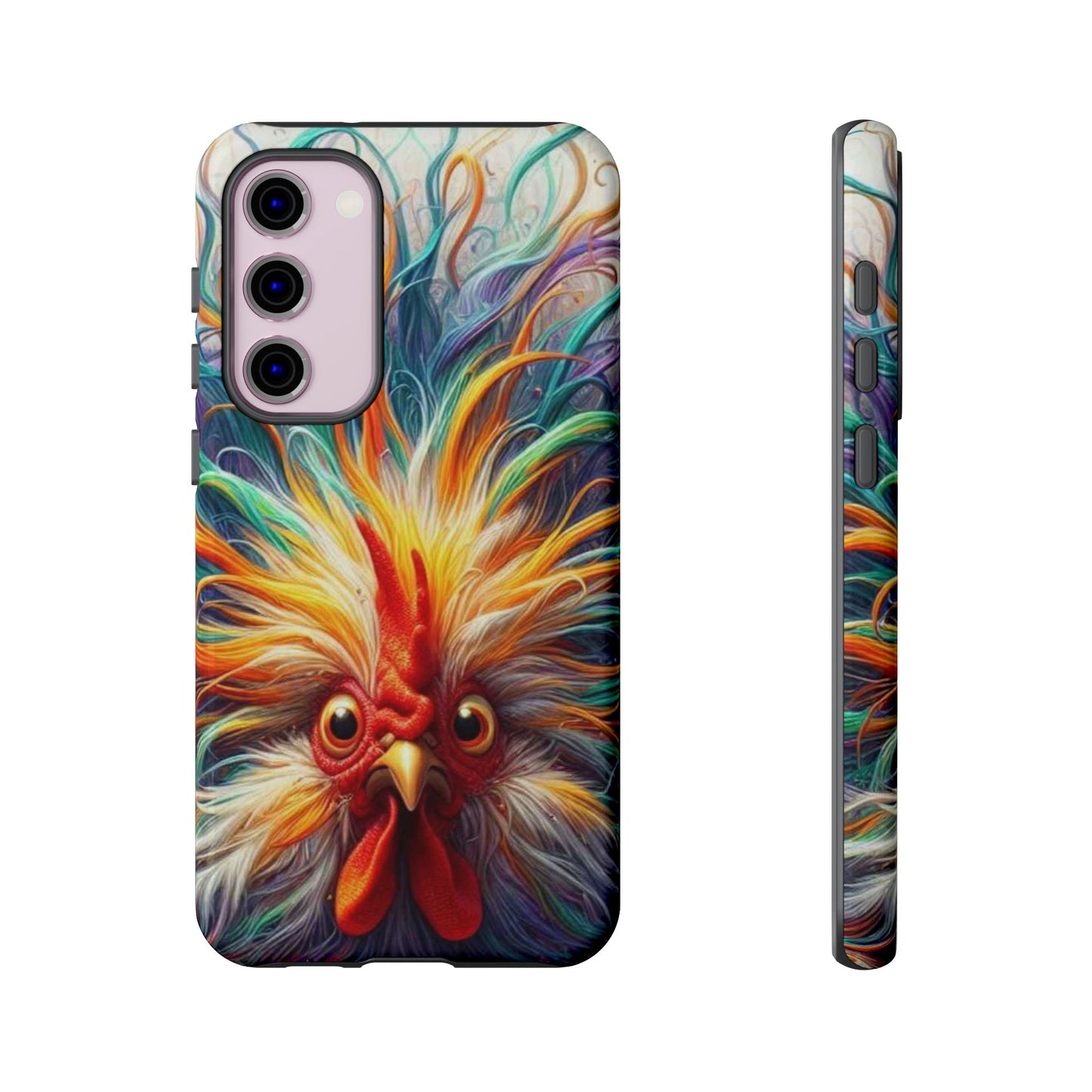 Phone Case - Frazzled Feather Friend Tough Case