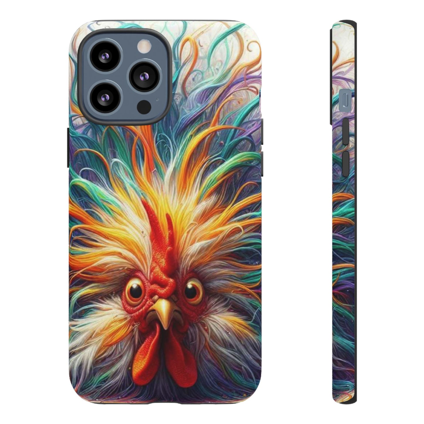 Phone Case - Frazzled Feather Friend Tough Case