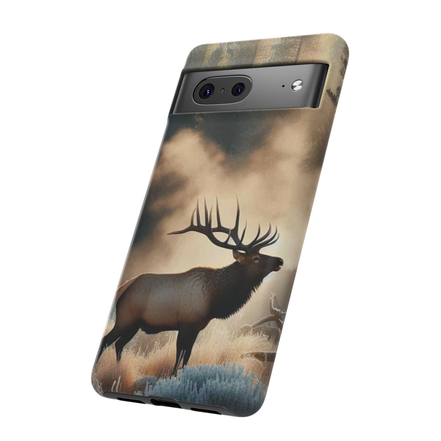 Phone Case - Elk on a Frosty Morning Design
