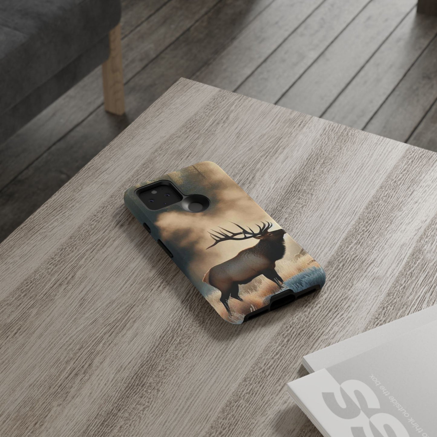 Phone Case - Elk on a Frosty Morning Design