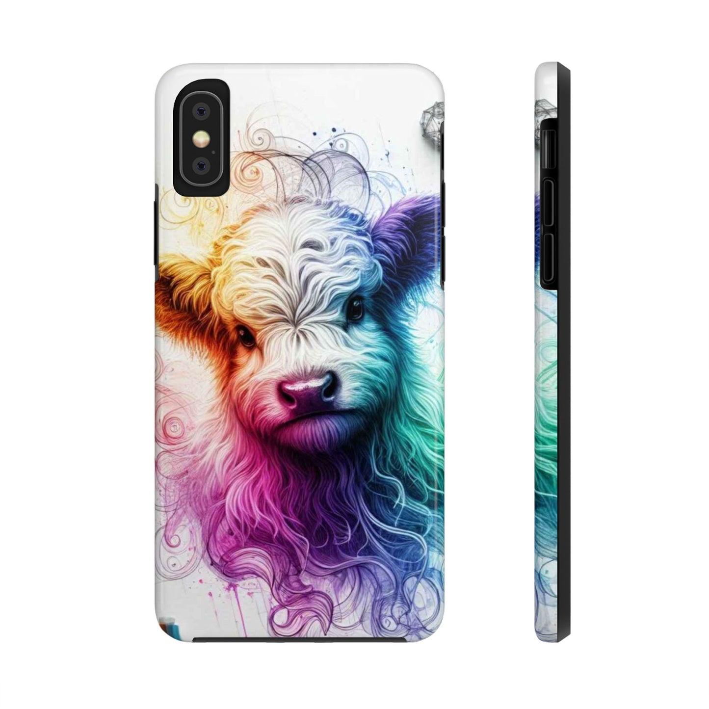 Tough Phone Cases - Cute Cow