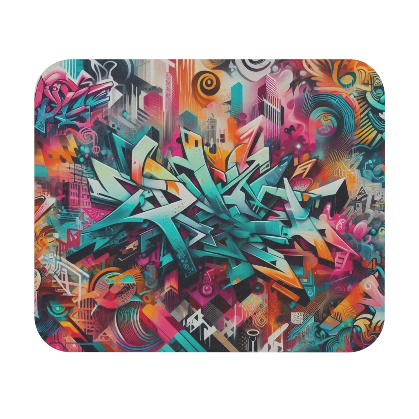 Graffiti Mouse Pad (Rectangle)