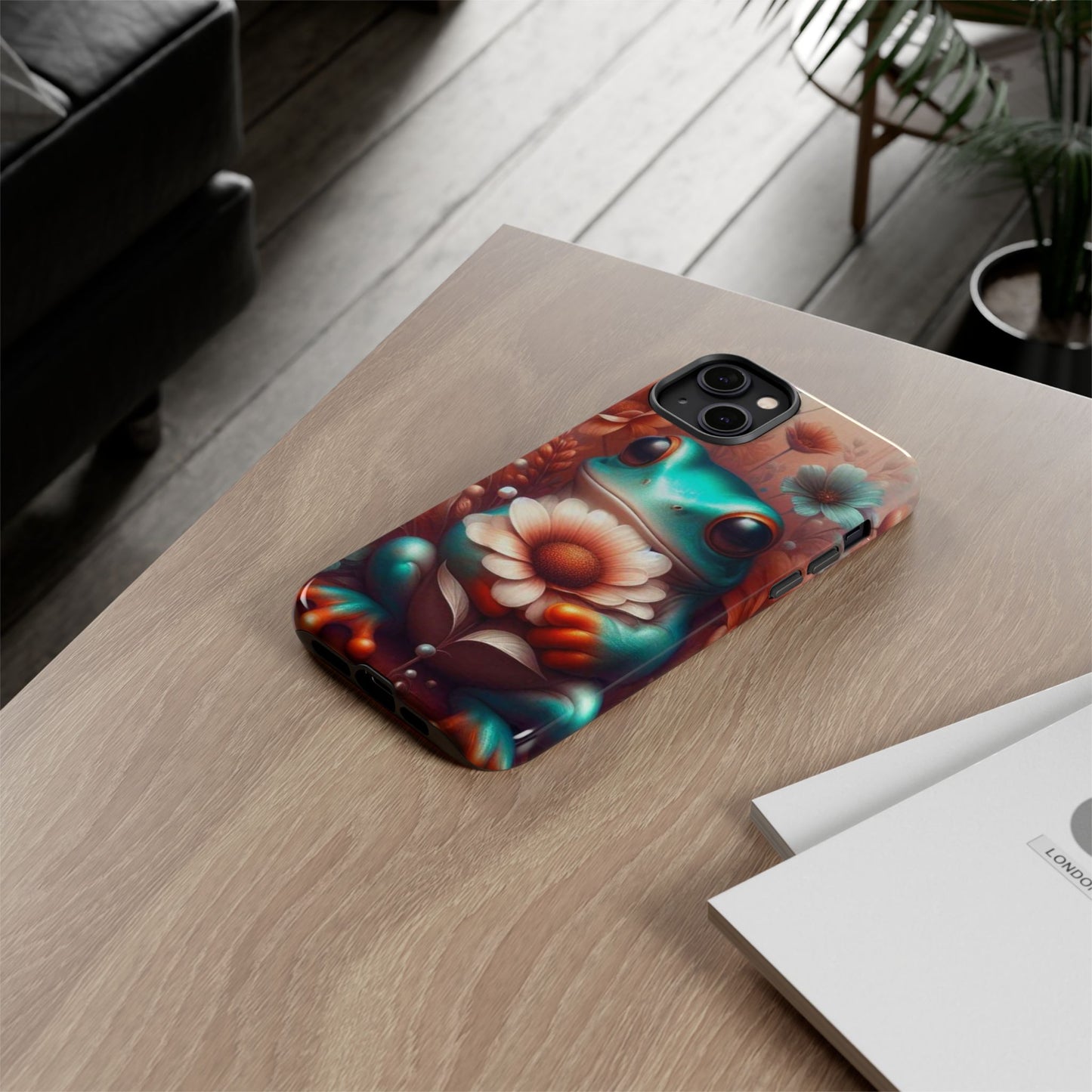 Phone Case Froggy Flower Days Tough Cases