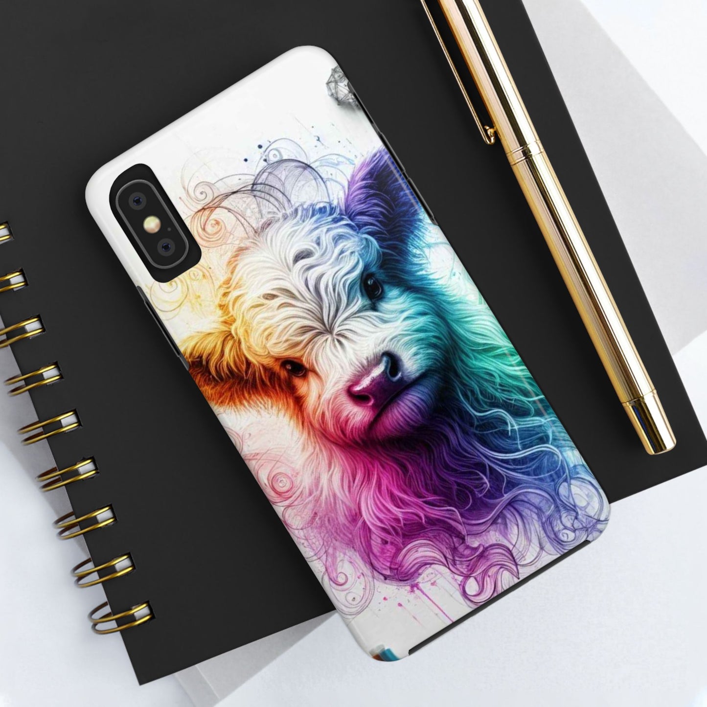 Tough Phone Cases - Cute Cow
