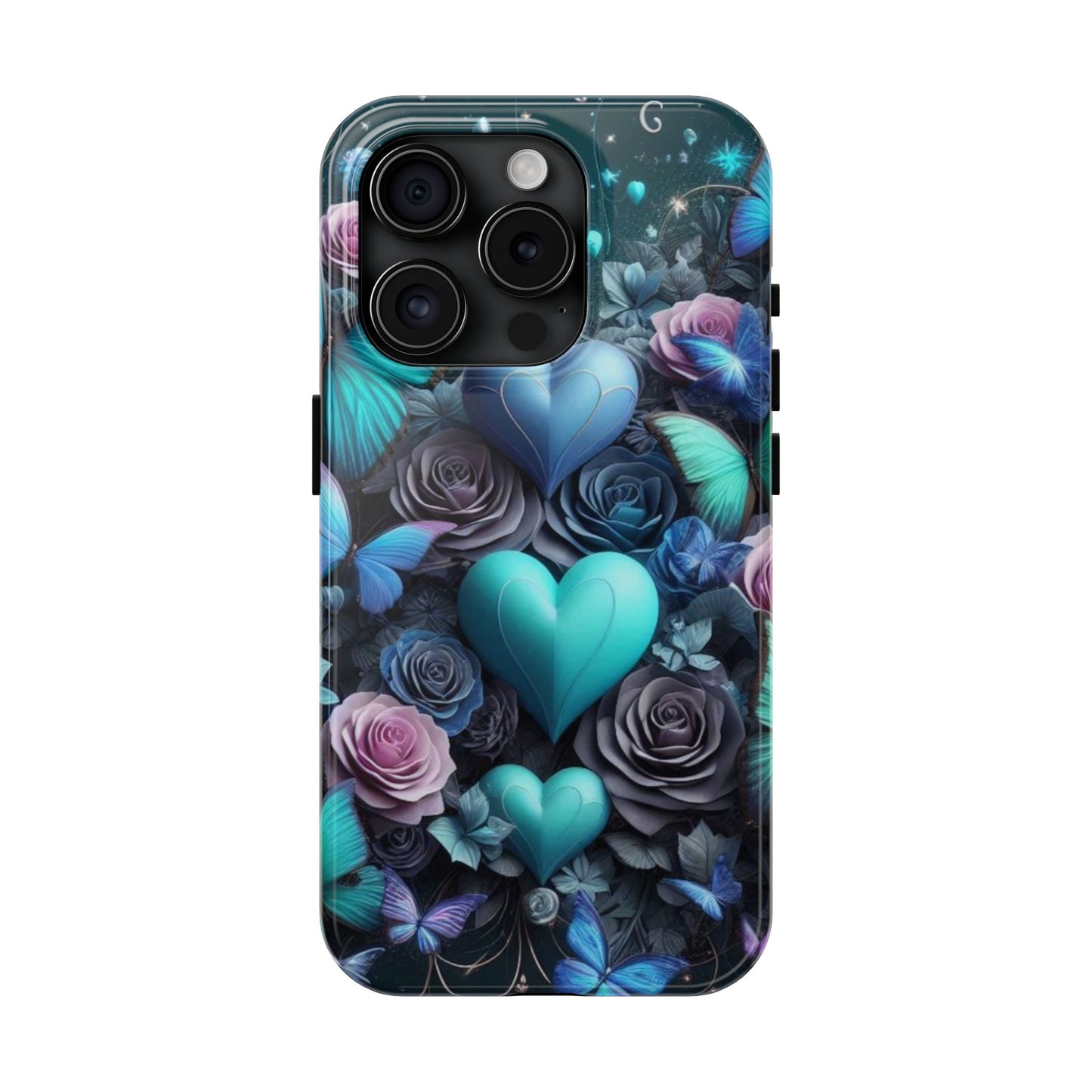 Tough Phone Cases butterfly heart
