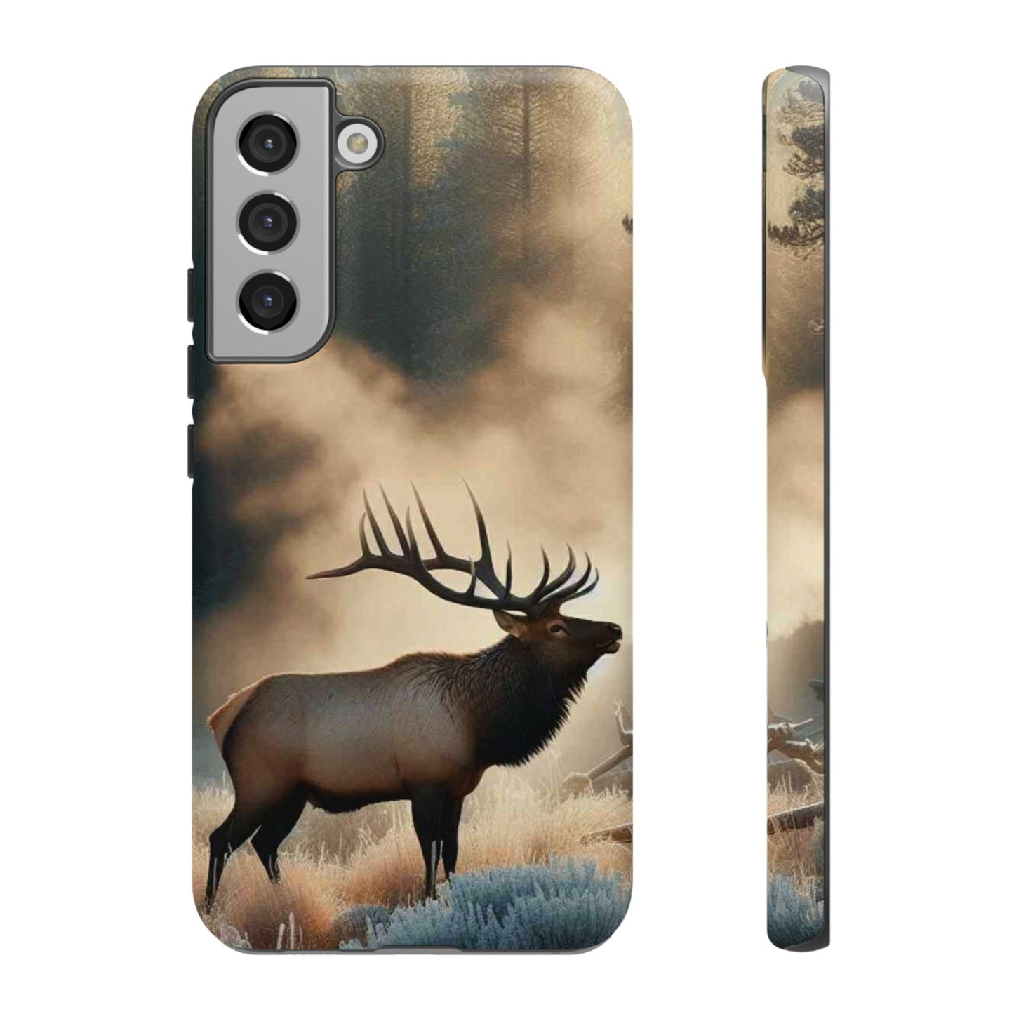 Phone Case - Elk on a Frosty Morning Design