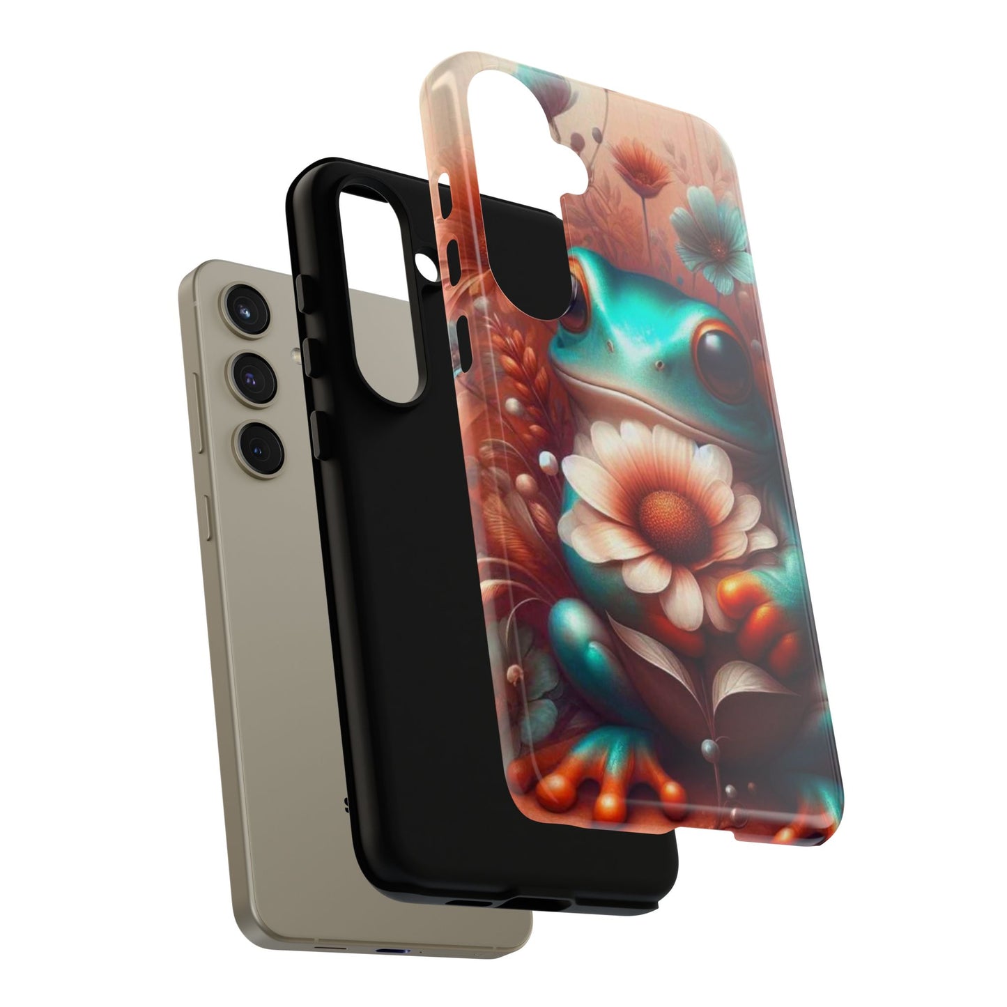 Phone Case Froggy Flower Days Tough Cases