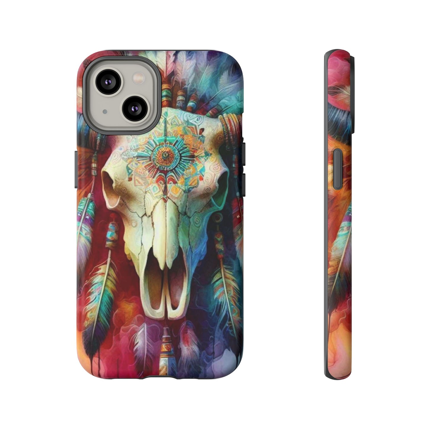 Tough Cases bull skull