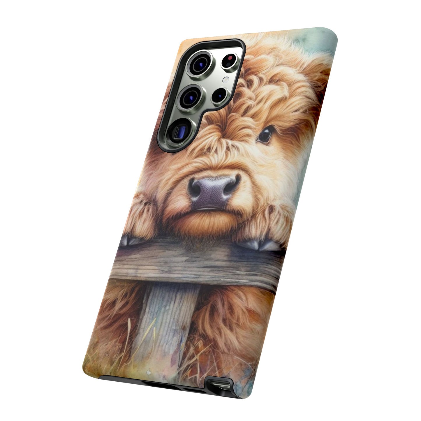 Tough Cases - Cute Highland Cow iPhone Case