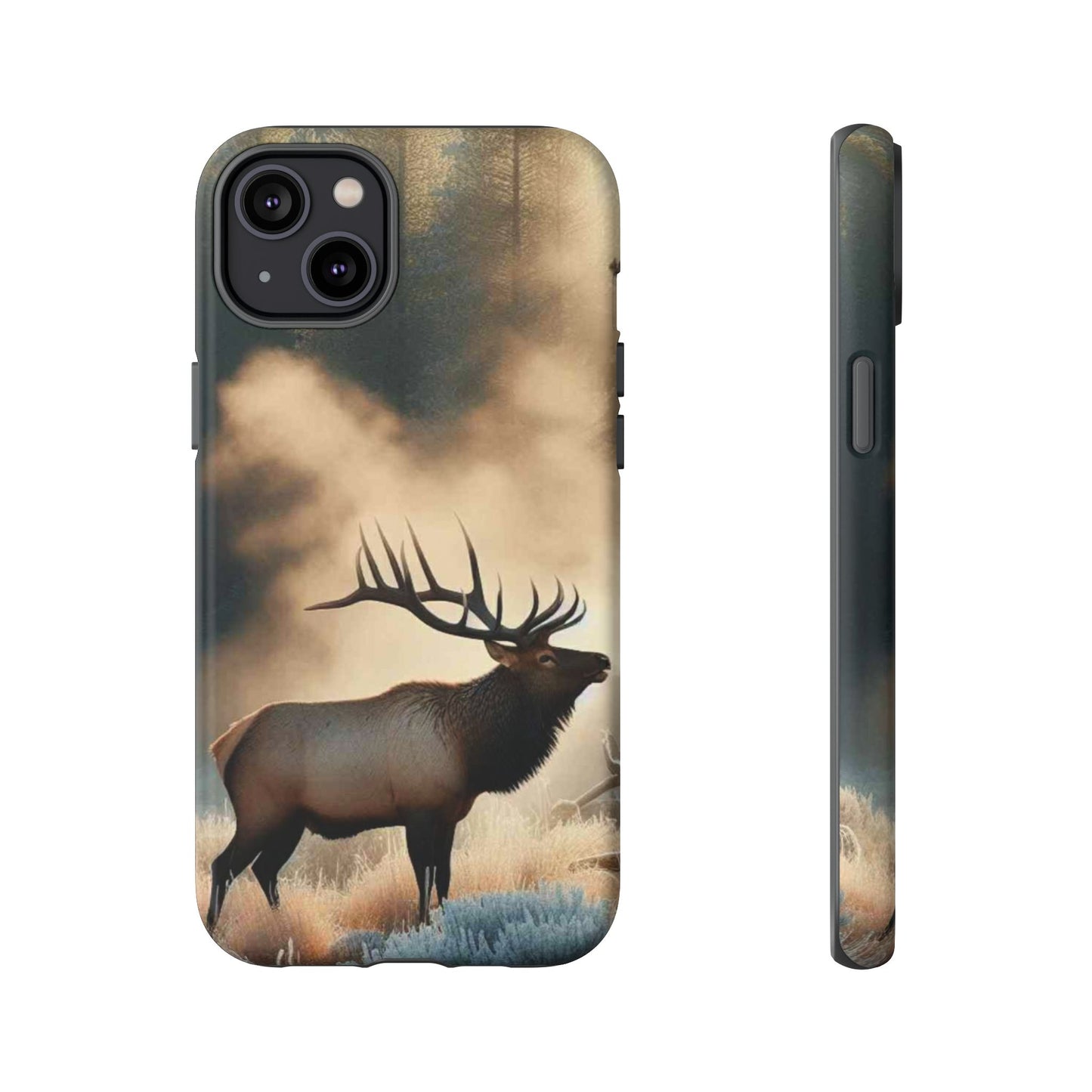 Phone Case - Elk on a Frosty Morning Design