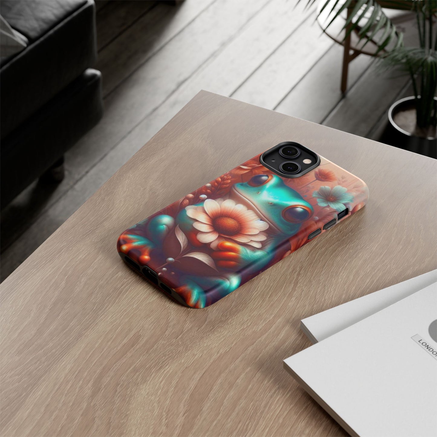 Phone Case Froggy Flower Days Tough Cases