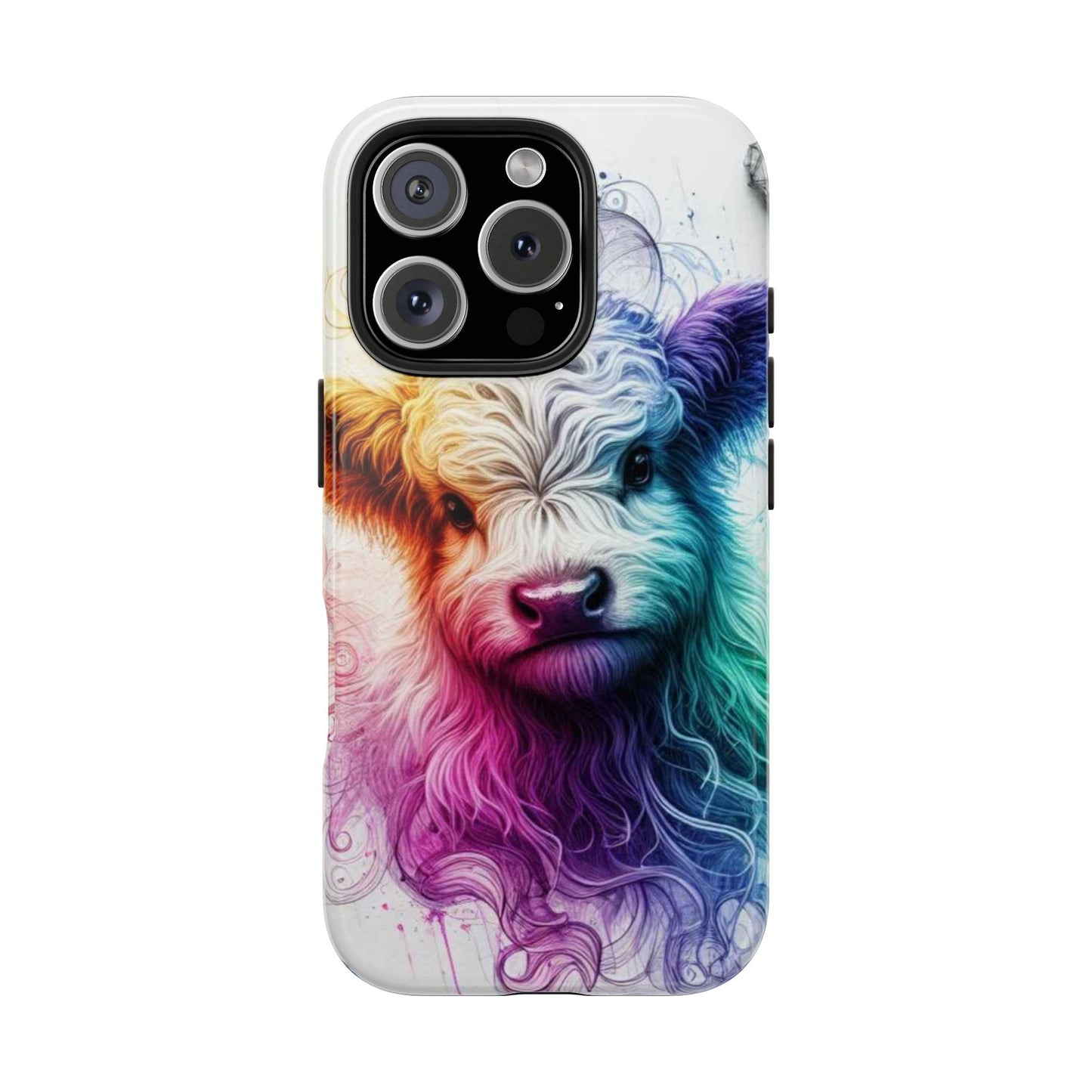 Tough Phone Cases - Cute Cow