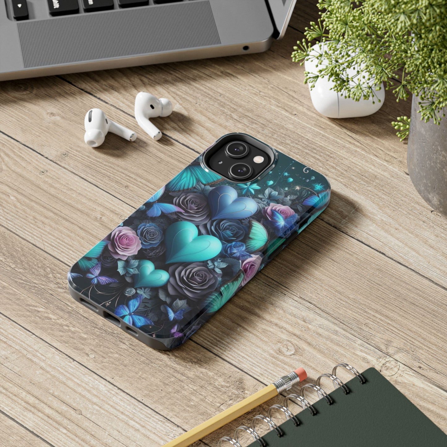 Tough Phone Cases butterfly heart