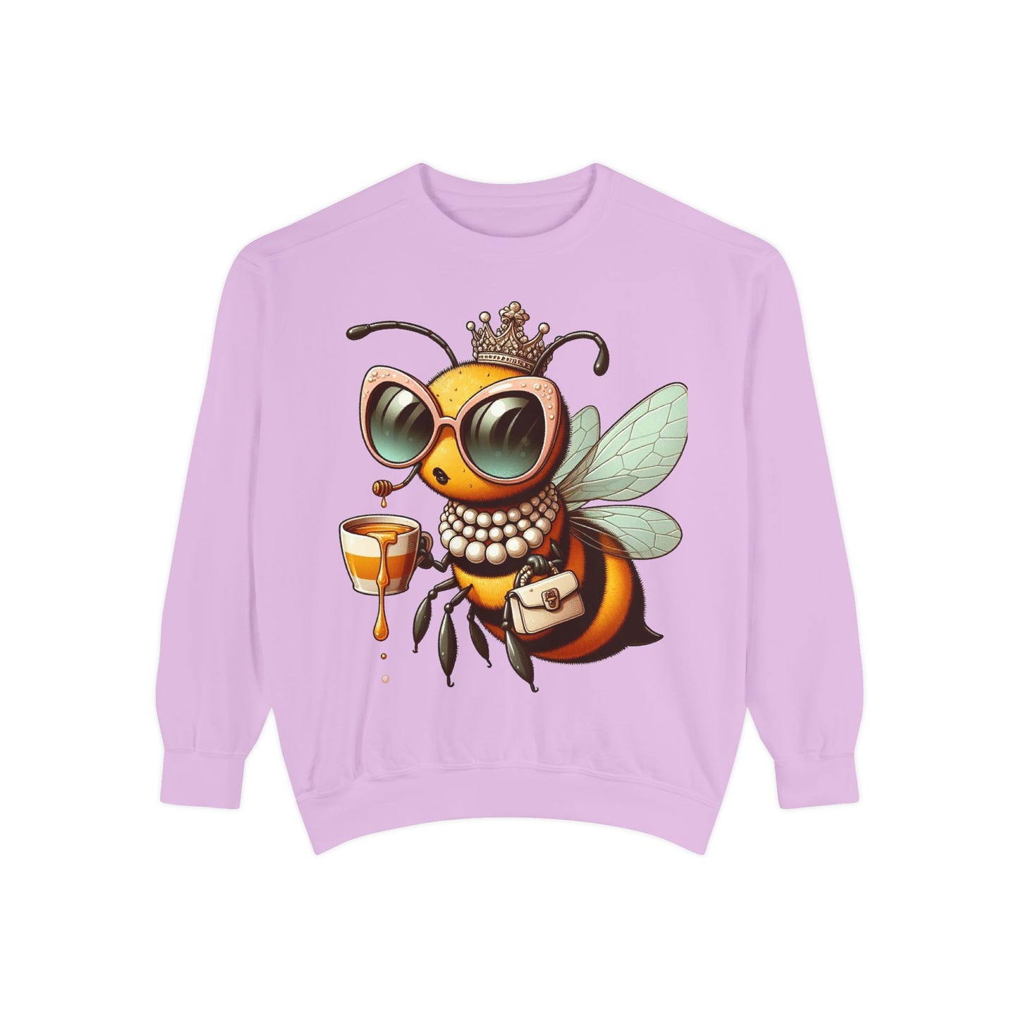 Unisex Garment-Dyed Sweatshirt bougie bee