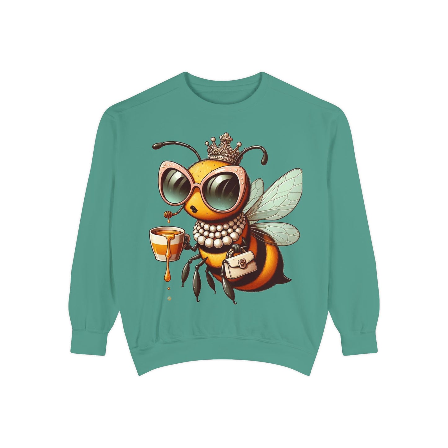 Unisex Garment-Dyed Sweatshirt bougie bee