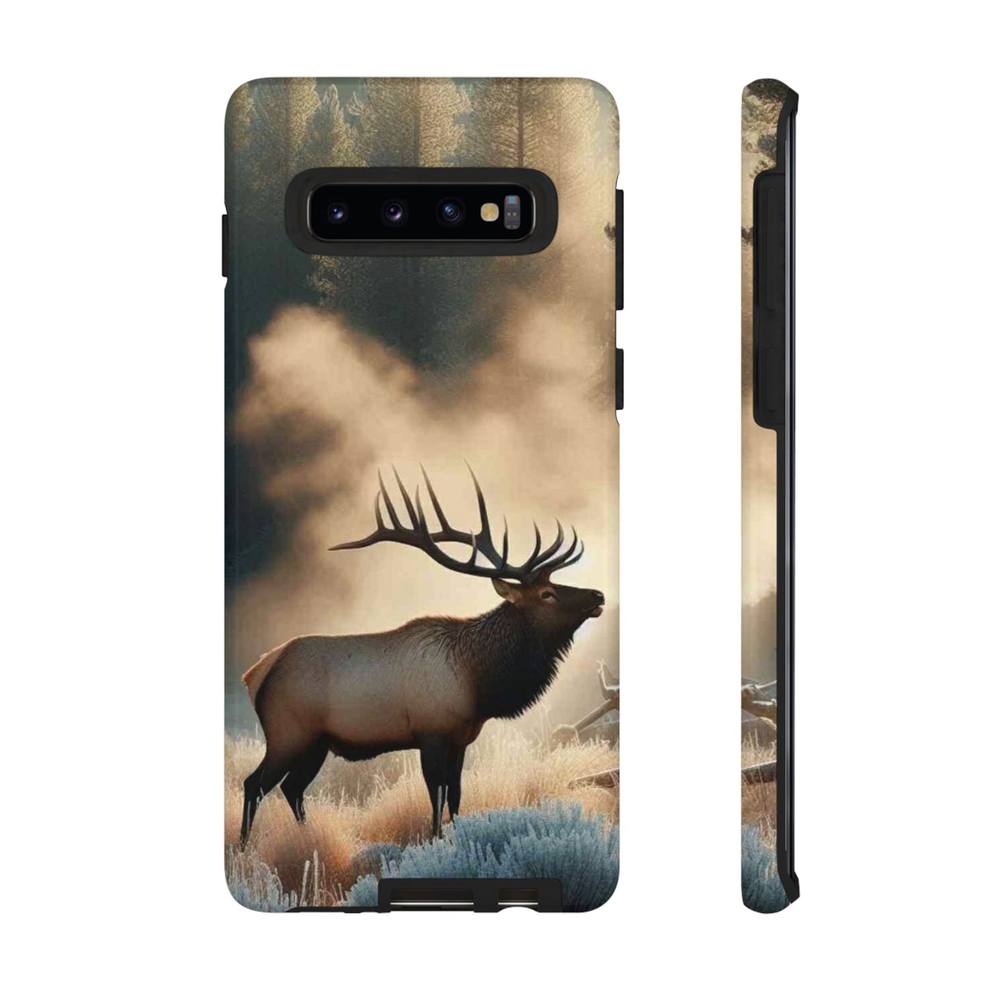Phone Case - Elk on a Frosty Morning Design